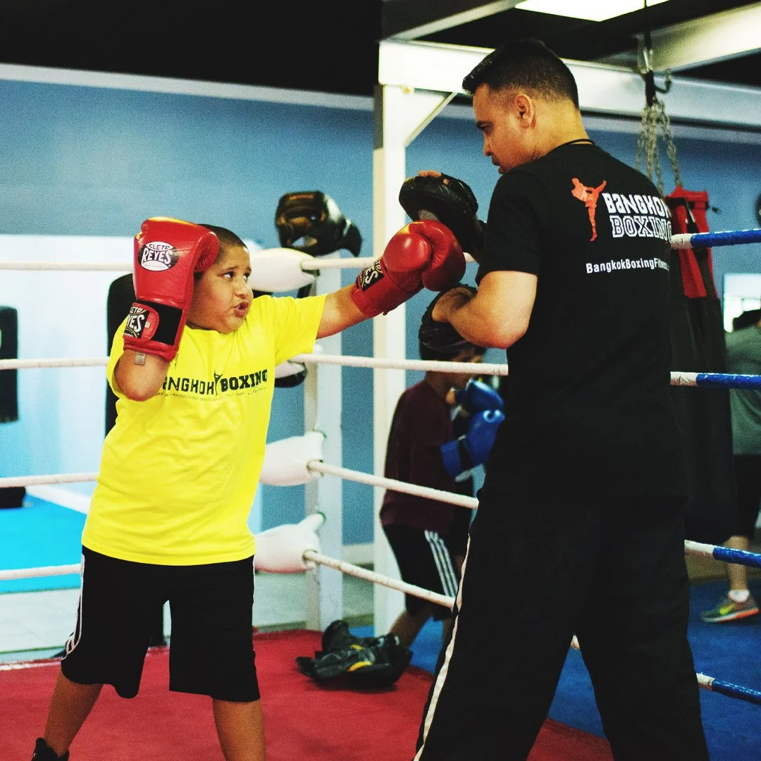 kids classes at bangkok boxing fitness